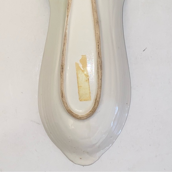 Vintage 1950s Cardinal USA Celery Shaped Relish Celery Tray Dish MCM Kitsch - Picture 8 of 11